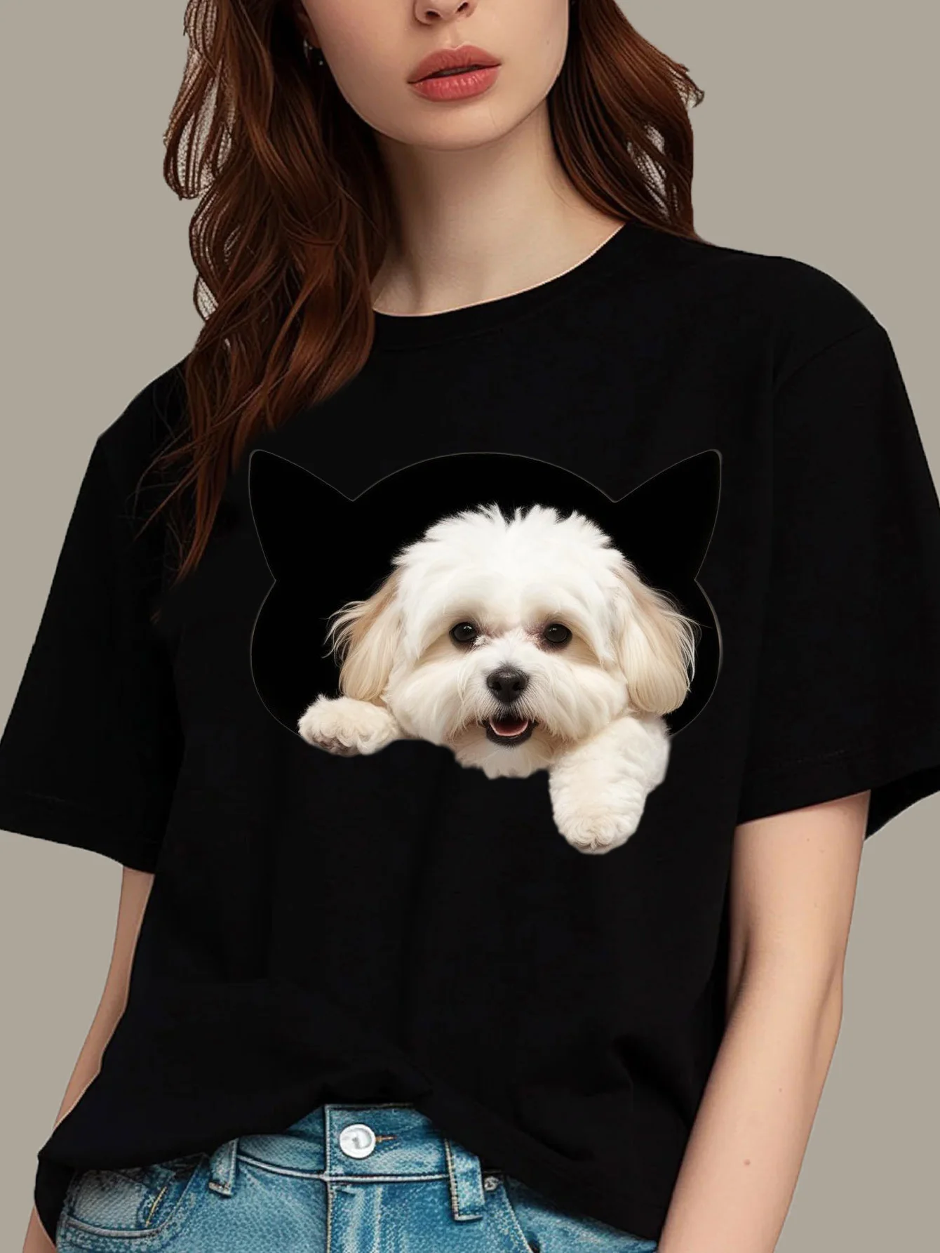 Summer Clothing Looks - Camiseta divertida y alegre con estampado