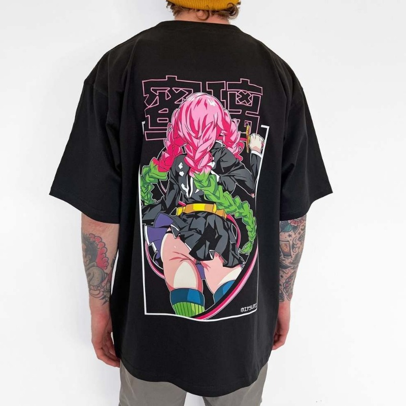 Summer 2026 Kids Clothing - Camiseta de algodón Demon Slayer Kanroji