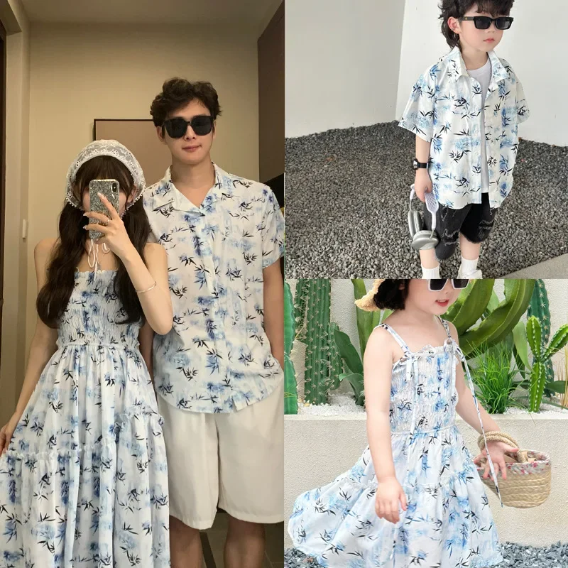 Summer Clothing Looks - Resort Pareja apariencia padres e hijos