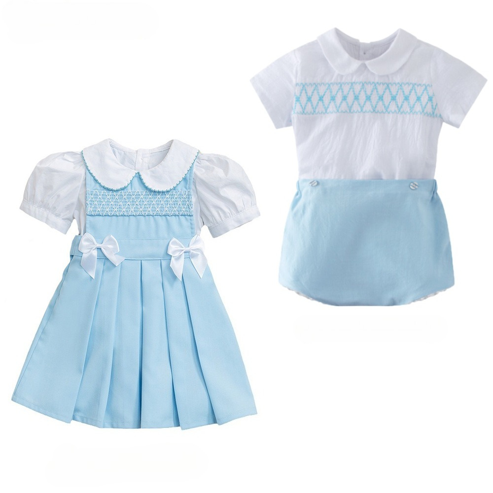Summer Clothing In Spanish - Conjunto de Ropa para Hermanos 2026,