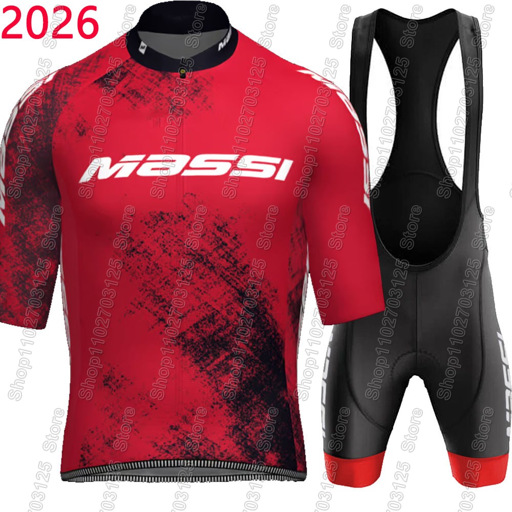 Summer Clothing In Spanish - Conjunto de Jersey de Ciclismo Massi