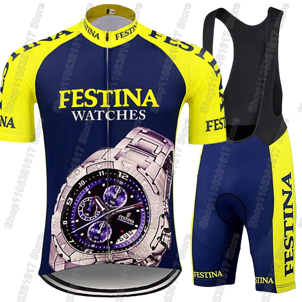 Conjunto de Ciclismo Retro Esp - Summer Clothing In Spanish reseña y precio