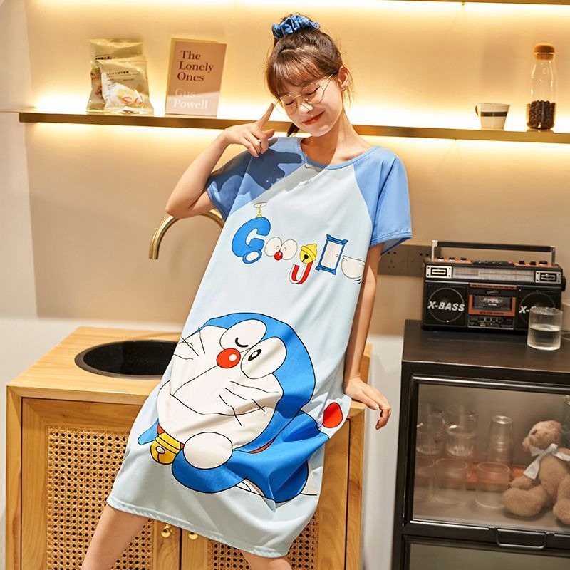Camisón bonito de Doraemon par - Summer Away Clothing reseña y precio