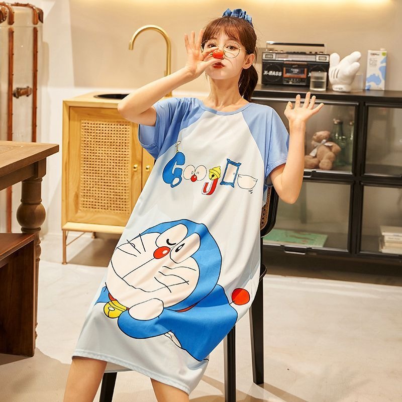 Camisón bonito de Doraemon par - Summer Away Clothing reseña y precio