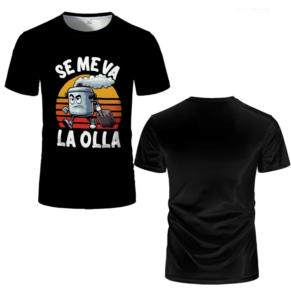 Camiseta con estampado Se Me V - Summer Clothing In Spanish reseña y precio