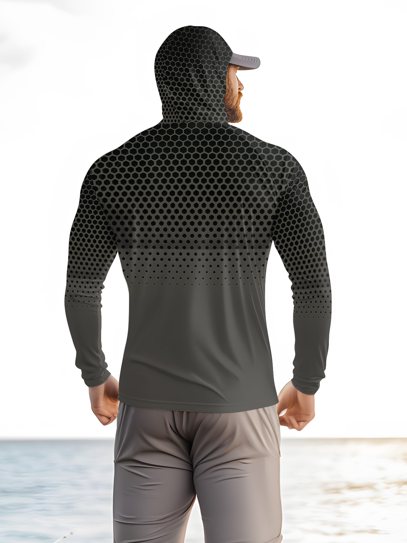 Camisa de pesca con capucha pa - Summer Clothing Us reseña y precio