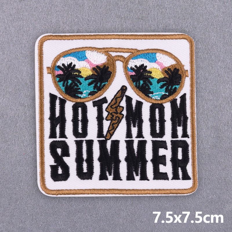 5 Parches Bordados de Pelota p - Summer Clothing Vibes reseña y precio