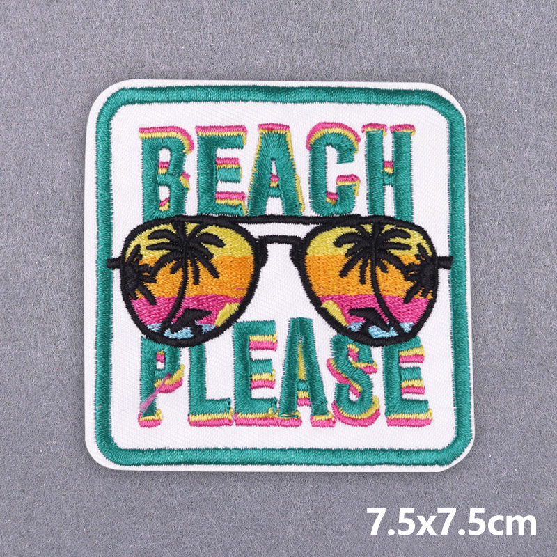5 Parches Bordados de Pelota p - Summer Clothing Vibes reseña y precio