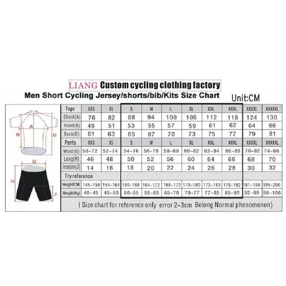 Conjunto de Jersey de Ciclismo - Summer Clothing In Spanish reseña y precio