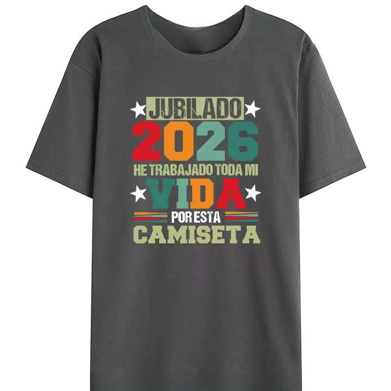 Camiseta Vintage para Hombre,  - Summer Clothing In Spanish reseña y precio
