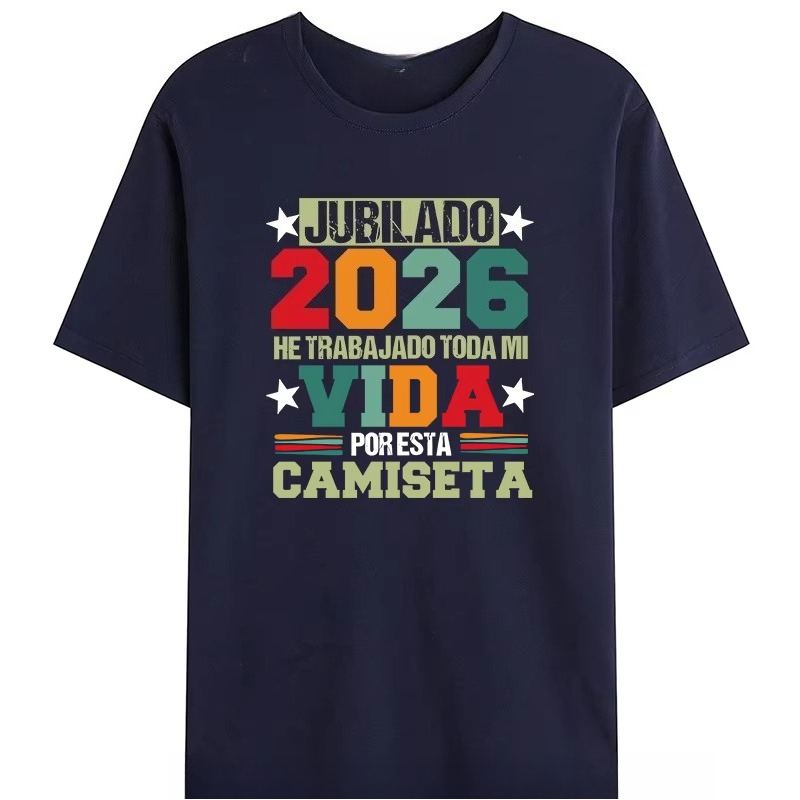 Camiseta Vintage para Hombre,  - Summer Clothing In Spanish reseña y precio